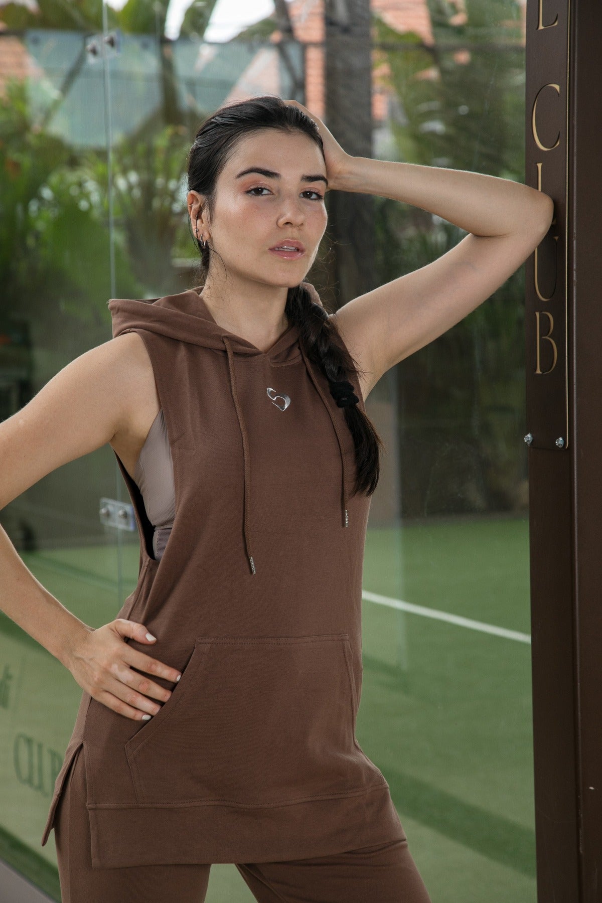 Unisex Sleeveless Hoodie - Comfortable Hoodie - SandActive