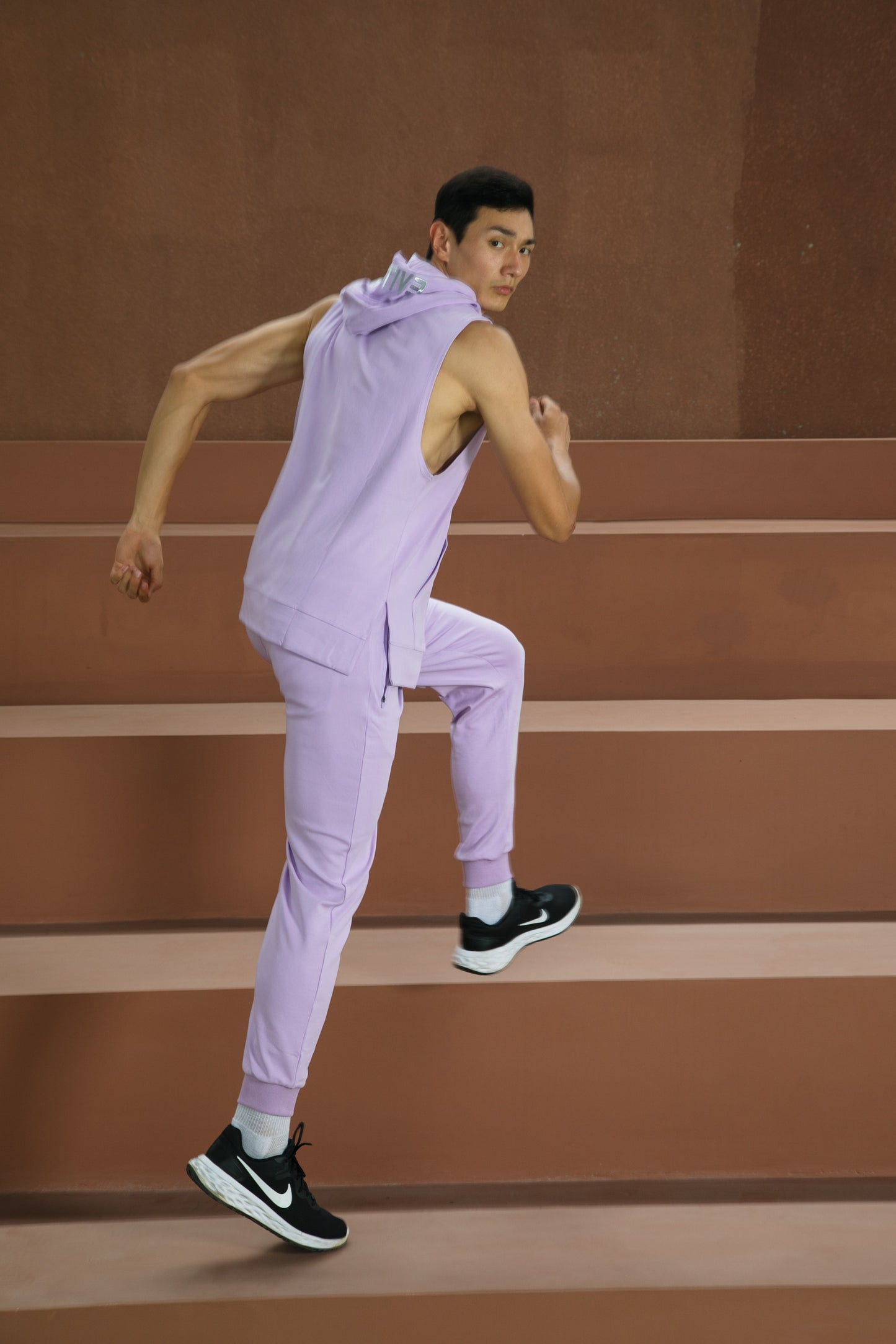 Unisex Lavender Joggers - Unisex Joggers V2 Lavender - SandActive