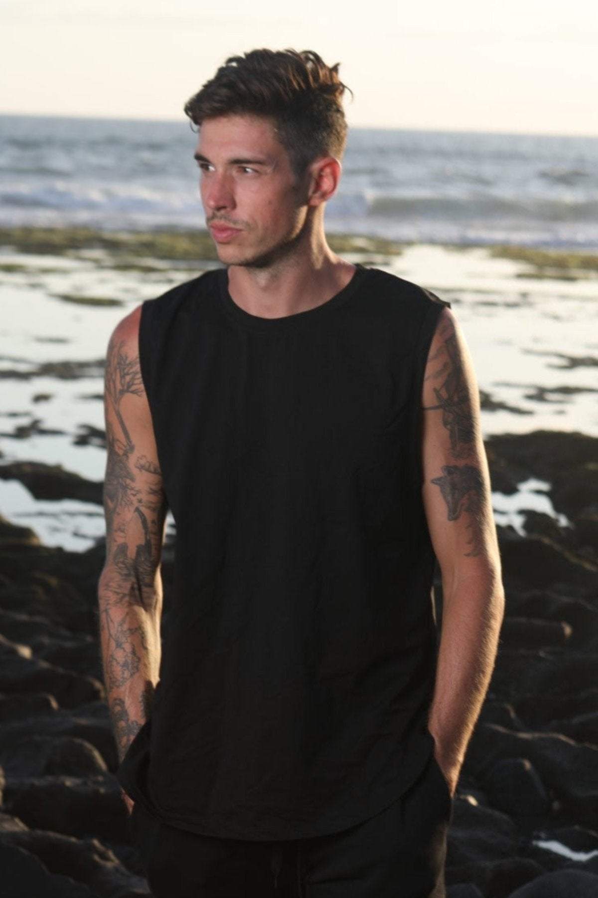 Men's Boxy Tank - Men's Boxy Tank (3 colors) - SandActive
