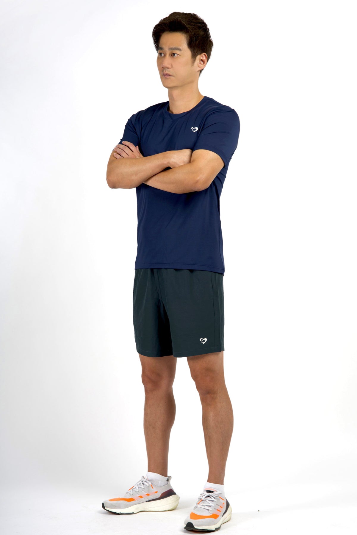 Men's Navy Blue T-shirt - Breathable & Comfortable - SandActive