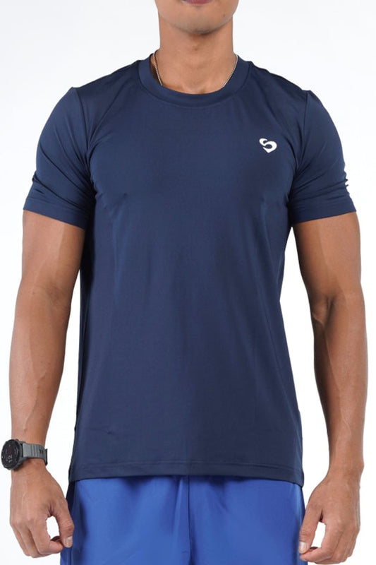 Men's Navy Blue T-shirt - Breathable & Comfortable - SandActive