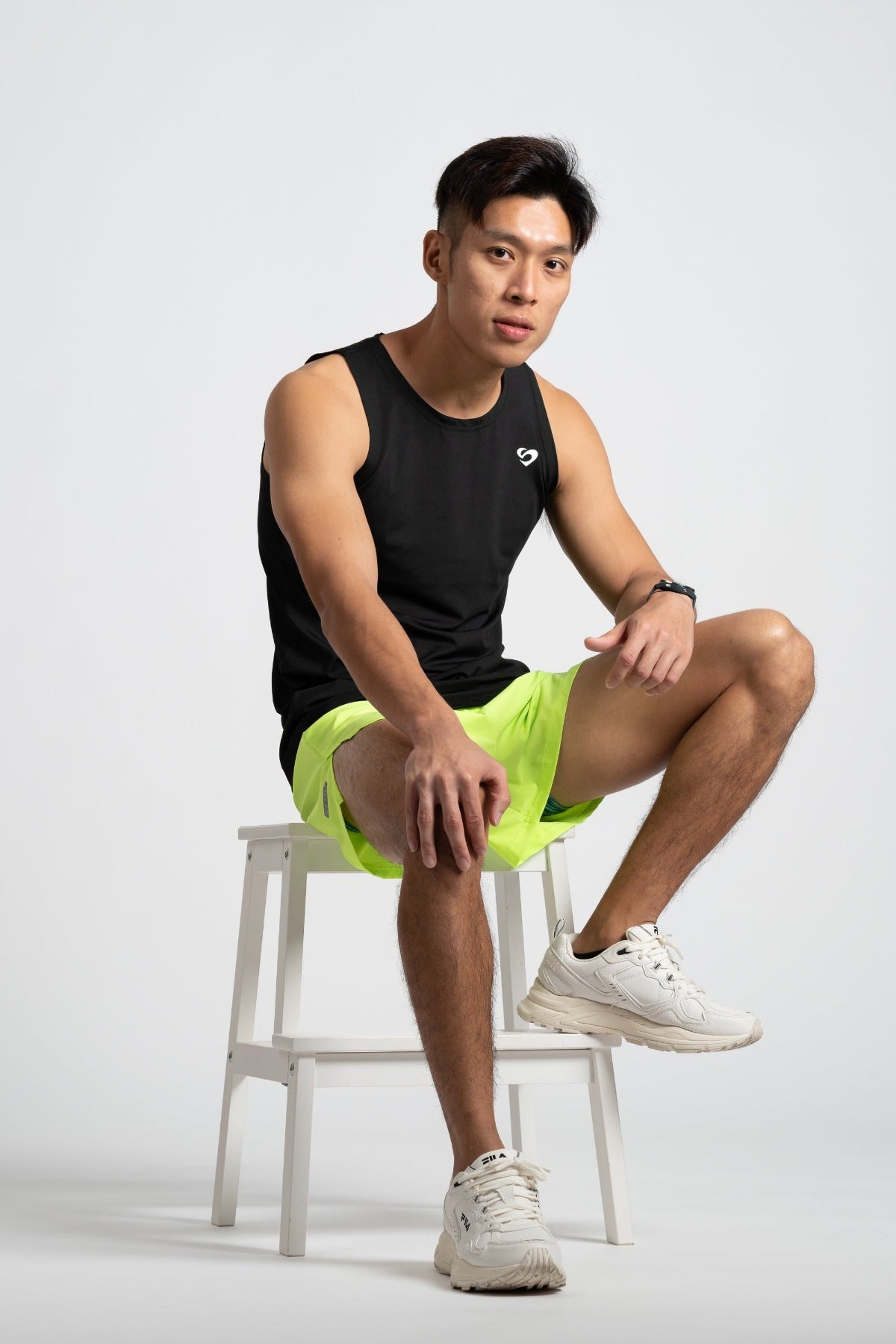 Men's Black Tank - Men's Everyday Tank Black - SandActive