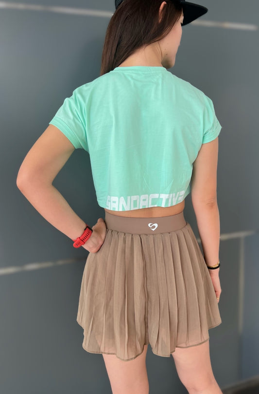 Women's Crop Tee Mint - Women’s Crop Tee - SandActive