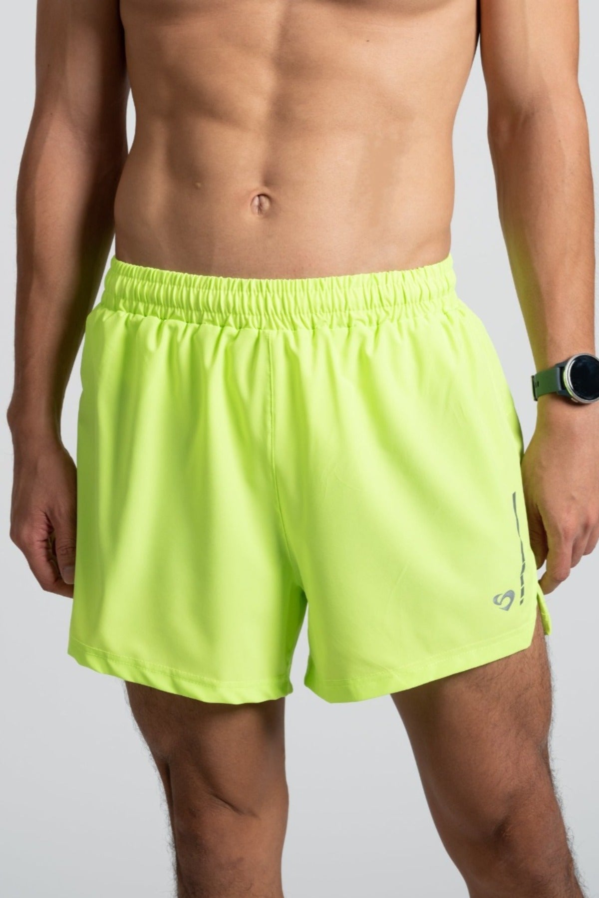 Men’s Running Shorts - Neon Yellow - SandActive