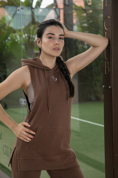 Unisex Sleeveless Hoodie - Comfortable Hoodie - SandActive 