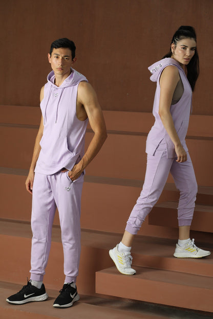 Unisex Lavender Joggers - Unisex Joggers V2 Lavender - SandActive