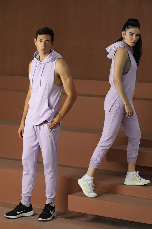 Unisex Lavender Joggers - Unisex Joggers V2 Lavender - SandActive