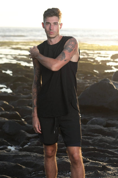 Men’s 7” 2-in-1 Energy Shorts – Dual-Layer Support - SandActive