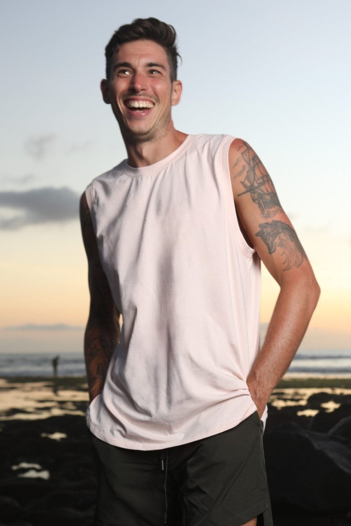 Men's Boxy Tank - Men's Boxy Tank (3 colors) - SandActive
