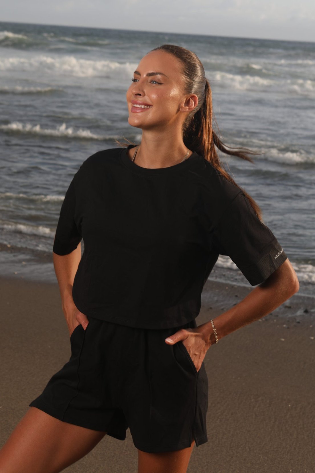 Women Boxy Tee - Women Relaxed Boxy Tee 3 colors - SANDACTIV3