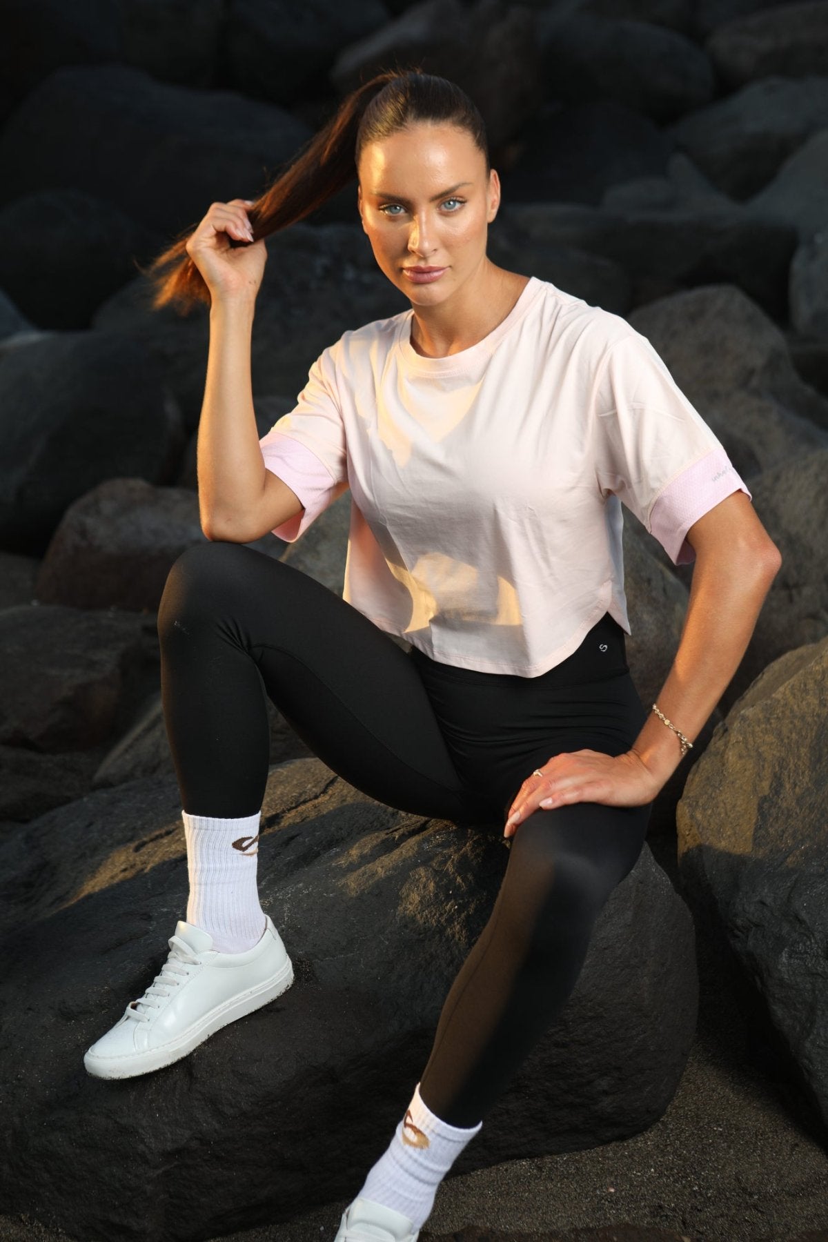 Women Boxy Tee - Women Relaxed Boxy Tee 3 colors - SANDACTIV3