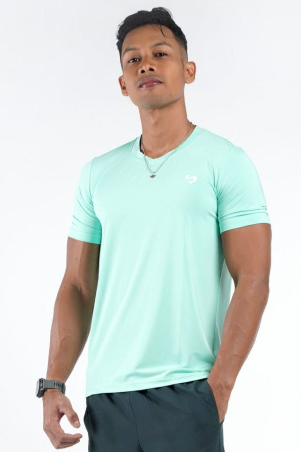 Men's Everyday Mint T-shirt - Soft & Breathable - SandActive