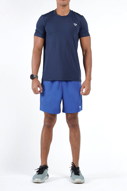Men's Navy Blue T-shirt - Breathable & Comfortable - SandActive
