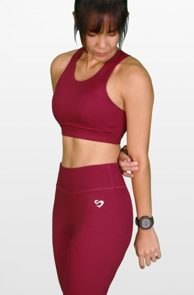 Luxe Mesh Back Sports Bra – Medium to High Support - SandActive